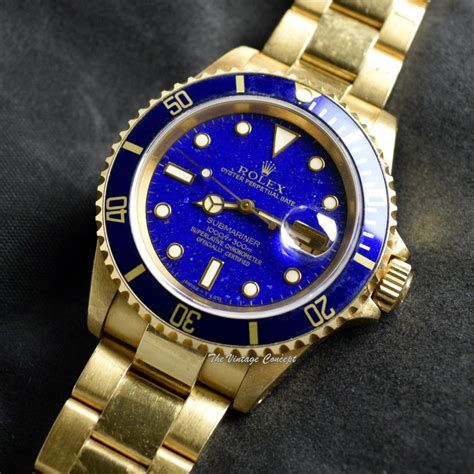 rolex submariner 1661|rolex lapis lazuli dial.